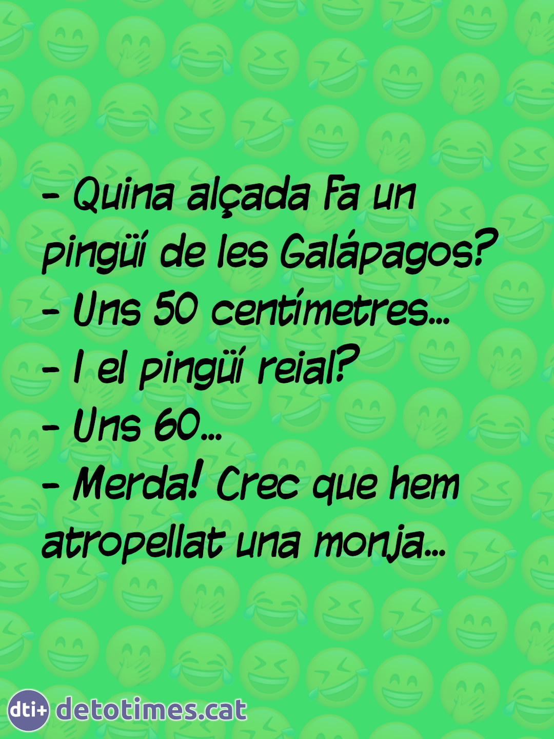 L'alçada dels pingüins...