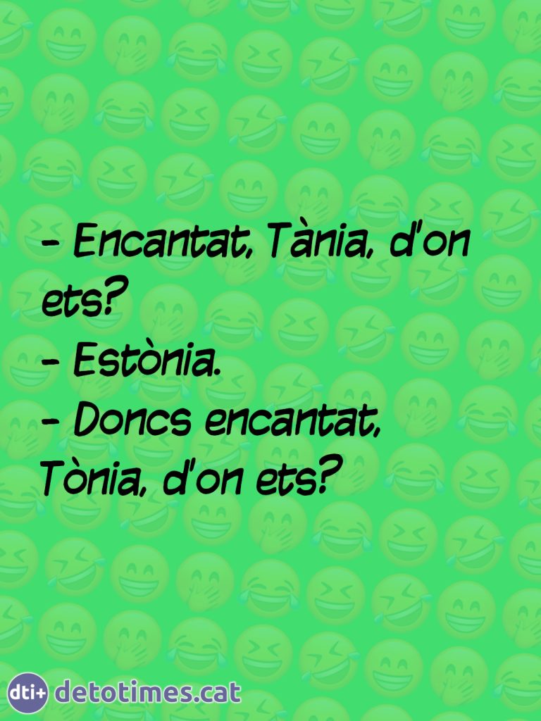 Encantat, Tània!
