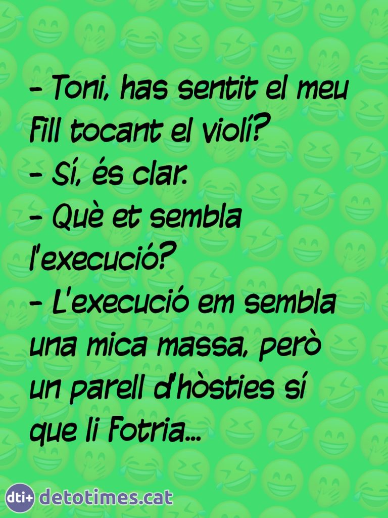 Veí tocant el violí