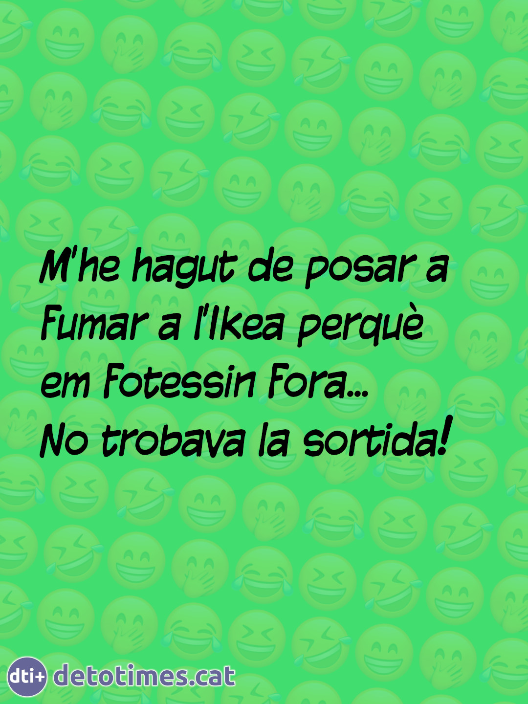 Fumar a l'Ikea