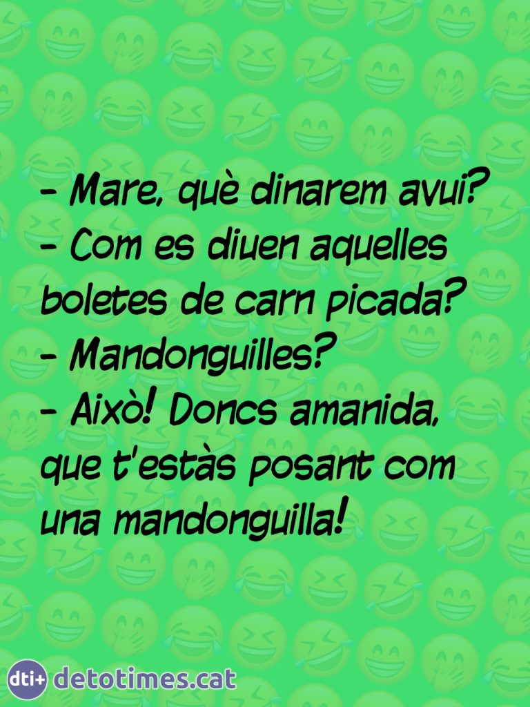 Què dinarem?